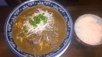 「【限定】牛筋煮込みカレー麺（８５０円）」@あら焼鶏白湯 カシムラの写真