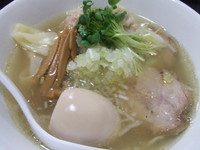 「特製塩ラーメン　１０５０円」@ラーメン星印の写真