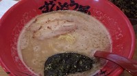 「元味ラーメン　背油こってり　700円」@ラー麺 ずんどう屋 神戸西店の写真