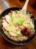 「【限定】豚肉のらーめん〜Gstyle￥800＋豚増し￥200」@らーめん かねかつの写真