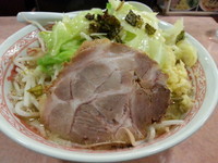 「【キャベふじ麺(中盛・250g・塩)780円】→600円」@特級豚骨 中華そば湊生の写真