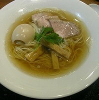 「煮干しSOBA+味玉」@麺匠 神屋の写真