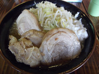 「ラーメン小+ぶた(950円)」@麺や豚髭の写真