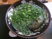 「ネギらーめん(青葱ver.)」@とんこつらーめん 黒竜の写真