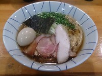 「生揚げ醤油そば＋炙りチャーシュー丼」@麺屋 むじゃきの写真