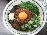 「台湾まぜそば」@麺屋はなび 新宿店の写真