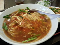 「サンラーメンセット７８０円」@金福源の写真