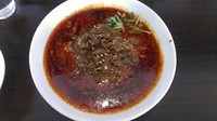 「激辛担々麺（750円+50円）」@味噌麺 伝堂の写真