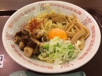 「油そば」@中華そば いちや イオンレイクタウン店の写真