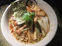 「【おやっさんの気まぐれ】今昔鶏想麺（900円）」@らーめん愉悦処 鏡花の写真