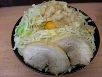 「まぜそば」@魔人豚の写真