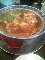 「醤油チャーシューめん」@東京らあめんタワー 芝大門本店の写真