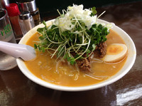 「味噌タンタン(大盛り)800円+100円」@ラー麺屋 花の写真