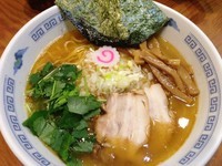 「煮干し塩そば」@麺や百日紅の写真