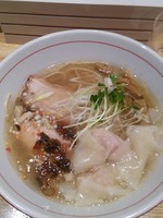 「塩ワンタンメン」@地球の中華そばの写真