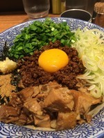 「ミニ台湾汁無し油そば」@ラーメン燈郎の写真