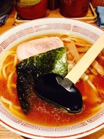 「醤油ラーメン(濃い目)」@つけ麺屋 利平の写真