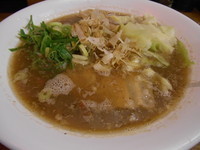 「《限定》　にぼし牛骨らぅめん」@権堂大衆酒場 吟屋の写真