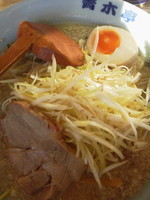 「小ネギ（硬め）\700」@ラーメン青木亭 草加店の写真