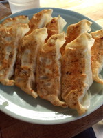 「ギョーザトリプル300円」@ラーメン青木亭 草加店の写真