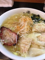 「ワンタン塩ラーメン 大盛」@ひるがおの写真