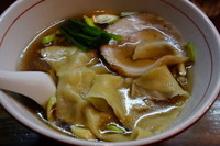 「ちゅるりんわんたんめん（限定）」@らーめん かねかつの写真