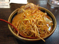 「辛味噌野菜らーめん 炙りチャーシュー 肉ネギ」@味噌屋庄助の写真