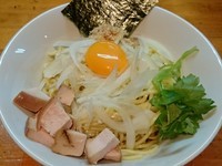 「鶏親子油そば ￥750」@中華そば こじまの写真