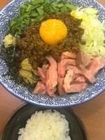 「（期間限定）台湾汁なし油そば　830円」@豚骨一燈 大塚店の写真