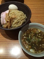 「醤油つけ麺 味玉   蛤丼」@中華そば こがね屋の写真