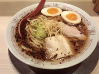 「生姜そば(850円)+味玉(100円)」@麺や 七彩 東京駅の写真