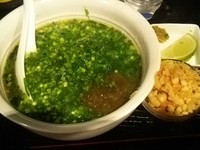 「あっさり、さっぱり塩しょうゆラーメン （141107）」@ラーメンBAR スナック、居酒屋。の写真