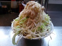 「らーめん  野菜増しニンニクあぶら」@ラーメン大 下高井戸店の写真