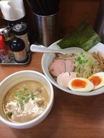 「丸得つけ麺 1030円」@福の神食堂の写真