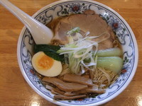 「特製鶏そば大盛」@麺屋我龍の写真