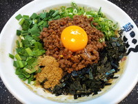 「台湾まぜそば (並)」@麺屋 こころ 高田馬場店の写真