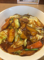 「スタミナラーメン冷やし 大盛り 864円」@我流食堂の写真