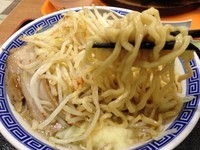 「角ふじ麺（大盛り）」@山岸一雄製麺所 モラージュ菖蒲店の写真