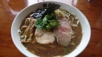 「煮干そば（太麺+大盛）」@中華そば 田家 本店の写真