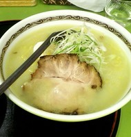 「塩らーめん　@650円」@食事処 子鹿の写真