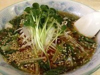 「ミニ辛ネギらーめん」@よか楼 本店の写真