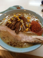 「味噌ラーメン チャーシュー1枚」@サッポロラーメン羆 由良店の写真