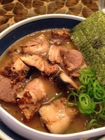 「肉そば 大盛」@中華そば しんの助の写真