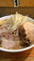 「らーめん+豚2枚 やさいニンニク」@らーめん 影武者 外伝の写真