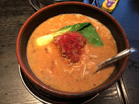 「辛み担々麺(800円)」@土蔵・笑門 浜松南店の写真