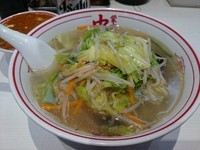 「塩タンメン750円＋単品麻婆豆腐130円＋缶ビール」@蒙古タンメン中本 秋津店の写真
