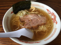 「正油らーめん650円」@地鶏らーめん花道の写真