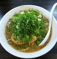 「魚介豚骨らーめん￥７５０＋ネギ￥１５０」@浜田山の写真
