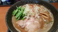 「黒鶏白湯ラーメン\750(限定)」@中華そば 風 KAZEの写真