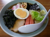 「五目中華そば(並盛・230g)800円」@みやご食堂の写真